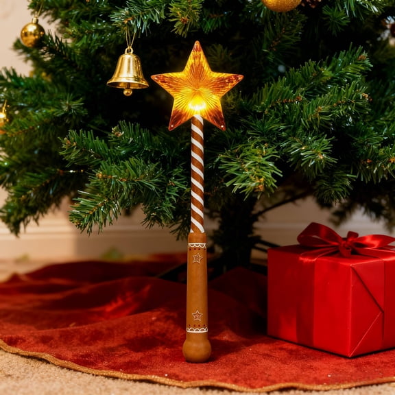 Christmas Tree Wands Wireless Holiday Controller, Remote-operated Led Light Dimmer for Christmas Tree Decor, by UKHBMC