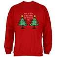 thumbnail image 1 of Christmas Tree You've Got a Lot of Balls Funny Mens Sweatshirt Red X-LG, 1 of 1