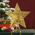 thumbnail image 1 of Christmas Tree topper, Star Tree topper, Christmas Tree topper Star with Lights for Xmas Tree Decor, Metal Christmas Tree topper for Indoor Outdoor Holiday Decorations, 1 of 7