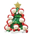 thumbnail image 1 of Christmas Tree with 8 Faces Personalized Christmas Ornament DO-IT-YOURSELF, 1 of 2