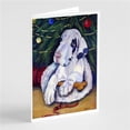 thumbnail image 1 of Christmas Tree with Harlequin Great Dane Greeting Cards & Envelopes - Pack of 8, 1 of 1