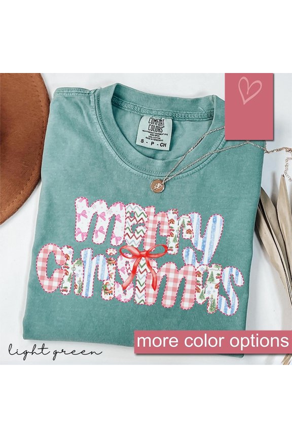 Christmas Trees Comfort Colors T-Shirt – Retro Holiday Tee – Minimalist Winter Forest Graphic Top