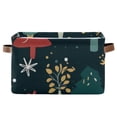 thumbnail image 1 of Christmas Trees Green Storage Bins Baskets With Handles Storage Box Clothes Organizer Organization Toys, 1 of 7