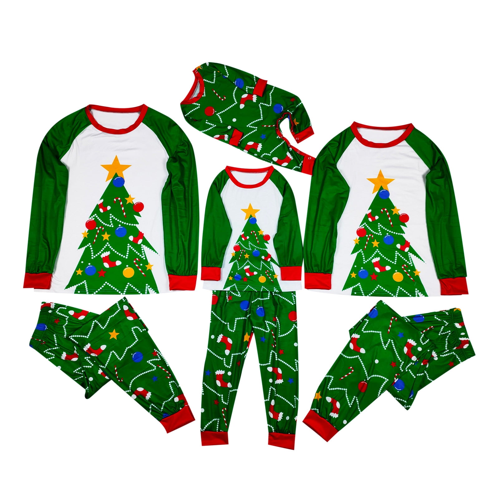 Christmas Trees Pajamas, Christmas Pajamas for Family Matching Family