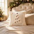 thumbnail image 1 of Christmas Trees Pillow Covers, Decorative Soft Throw Pillows Plush, Winter Holiday Decorative Pillowcase, Embroidered Couch Cushion for Holiday Winter Home Decor Chair Sofa Bedroom Living Room, 1 of 7