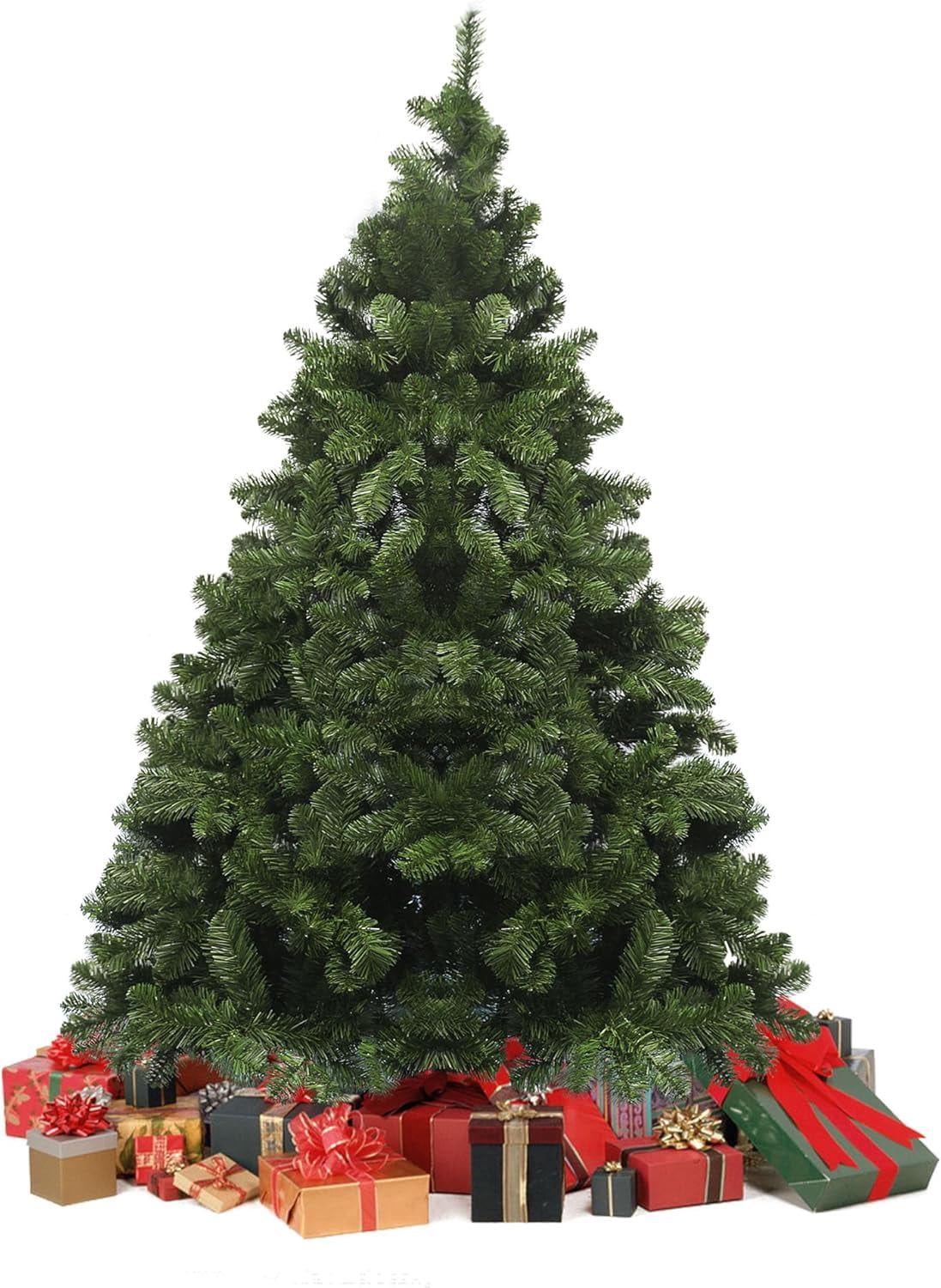 Christmas Trees, Premium Hinged Artificial Christmas Tree Holiday Pine ...