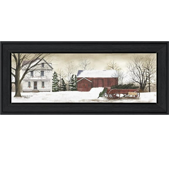 Christmas Trees for Sale By Billy Jacobs Printed Wall Art Wood Multi-Color