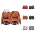 thumbnail image 1 of Christmas True Story Hoodies for Women 2025 Long Sleeve Christian Hooded Sweatshirt Pullover Tops, 1 of 5