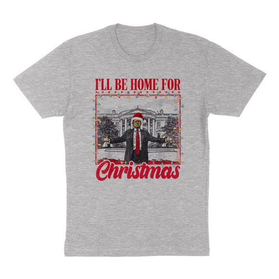 Christmas Trump 2024 Shirt Unisex X-Large Grey