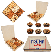 Fathers Birthday, Trump Vance Food Presents for Dad, Mixed Nuts, Secret Garden's, Snack Boxes