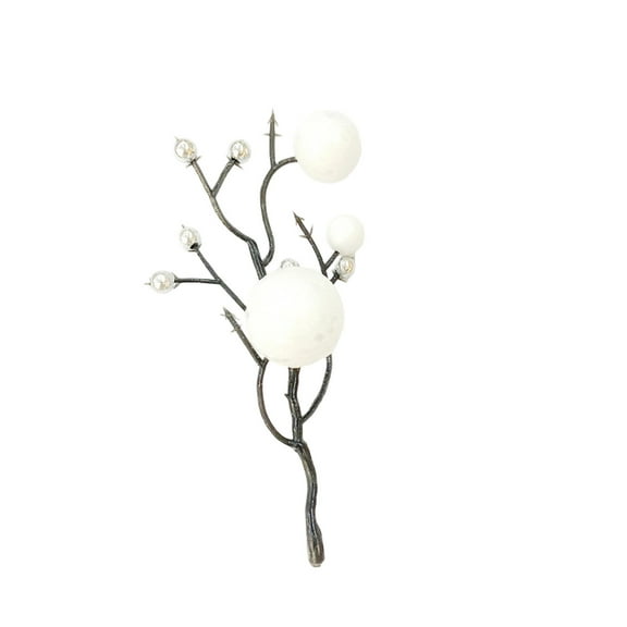 Christmas Twig Ornament – Holiday Fruit Branch Decoration for Tree, Wreath, Gift Box & Mantel, Christmas Home Decor