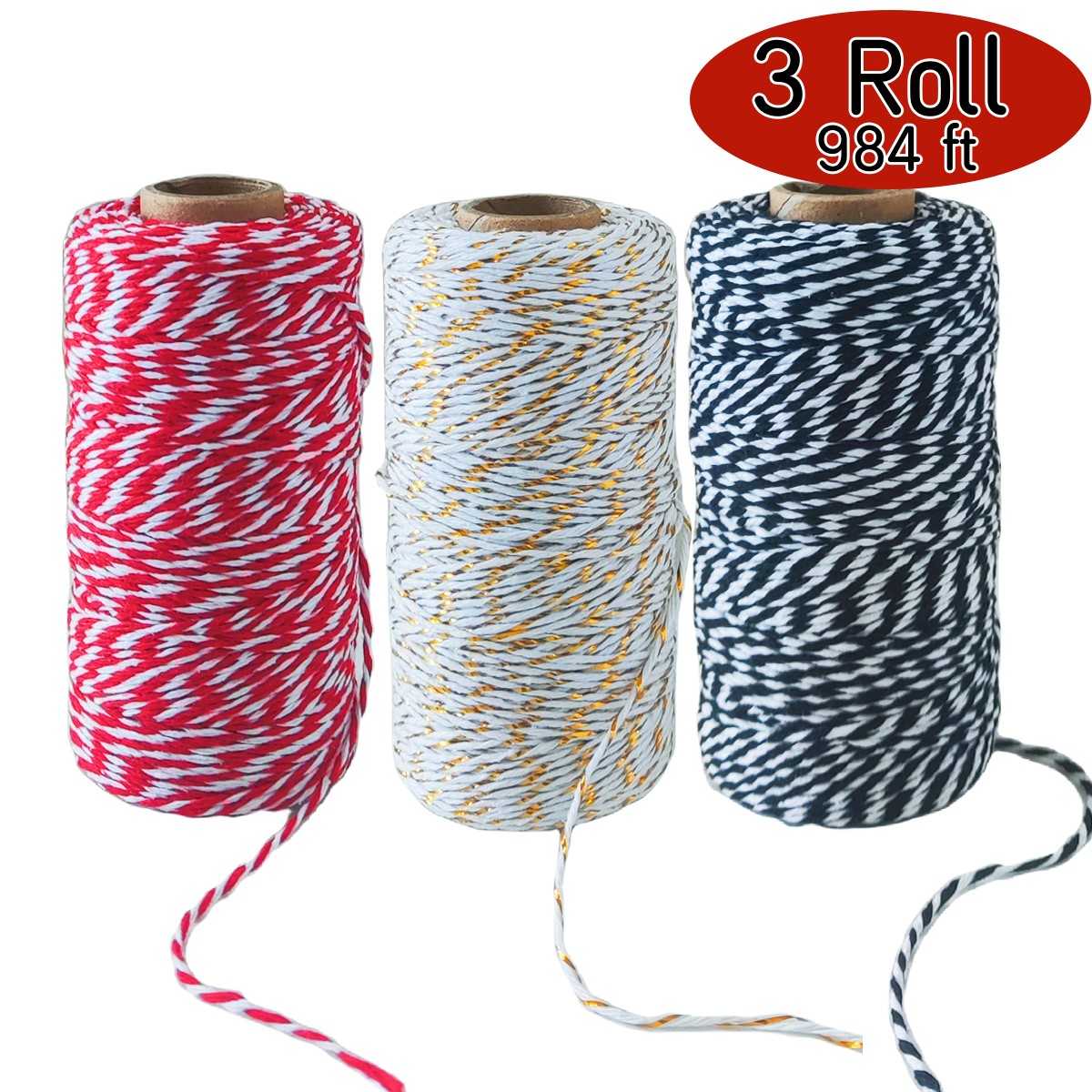 Majestic Chef Natural Cooking Twine Ball 200' 100 cotton