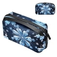 thumbnail image 1 of Christmas USB Case Digital Bag Cord Organizer Box Charger Case Oxford Cloth Waterproof Electronics Storage Bag 5.9x9.44x3.14 in, 1 of 6