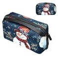 thumbnail image 1 of Christmas USB Travel Organizer Case Small for Electronic Devices - Oxford Cloth Waterproof Travel Cord Charger Organizer 5.9x9.44x3.14 in, 1 of 6