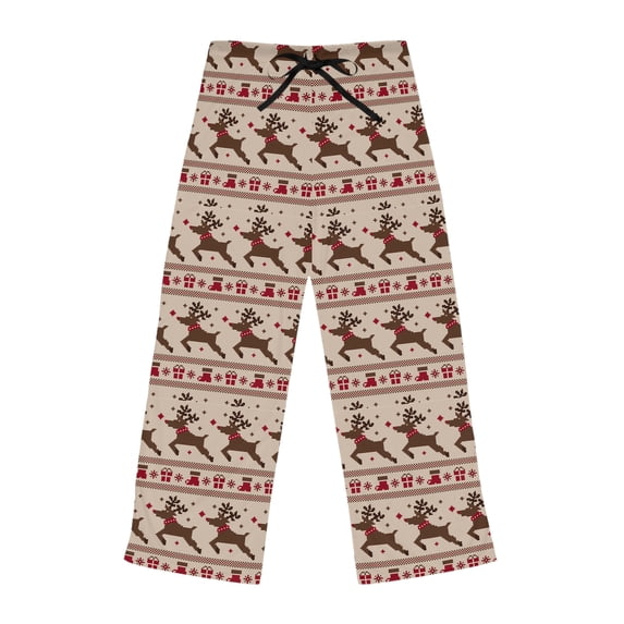 Christmas Ugly Reindeer Women's Pajama Pants