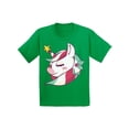 thumbnail image 1 of Christmas Unicorn Kids Shirt Funny Xmas T-Shirt for Children Girls Boys Happy Holidays New Year Gifts, 1 of 4
