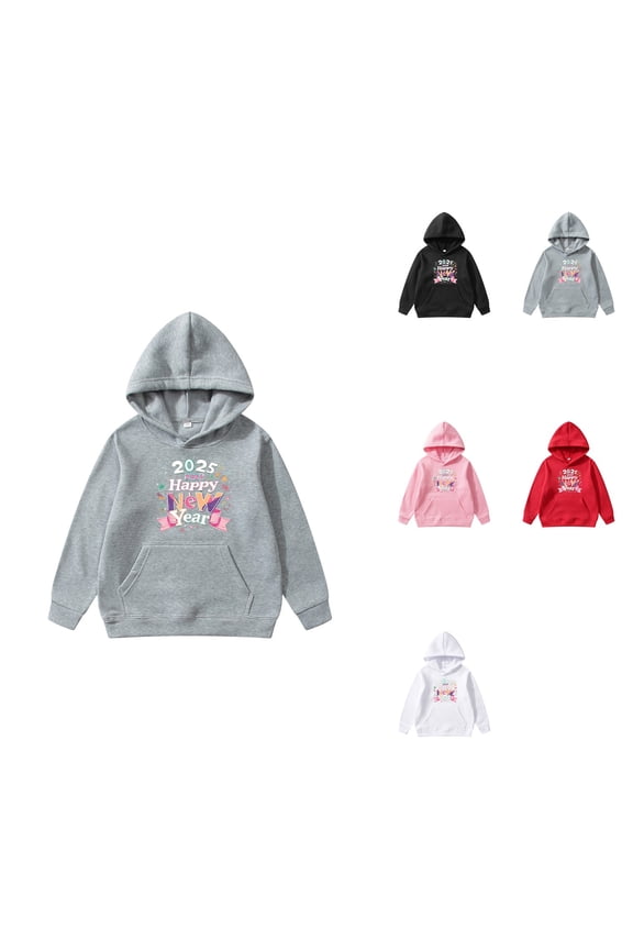 Christmas Unisex Kids Hoodies Cropped Sweaters 2025 Merry Long Sleeve Pullover Oversized Sweater Shirts 关键词： Jacket 2t Gymnastics Jackets For Girls Baby Hoodies For Bo