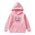 Christmas Unisex Kids Hoodies Cropped Sweaters 2025 Merry Long Sleeve