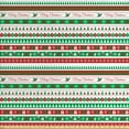 thumbnail image 1 of Ambesonne Christmas Fabric by the Yard Upholstery, Xmas Words Ceremony, 3 Yards, Apple Green White, 1 of 4