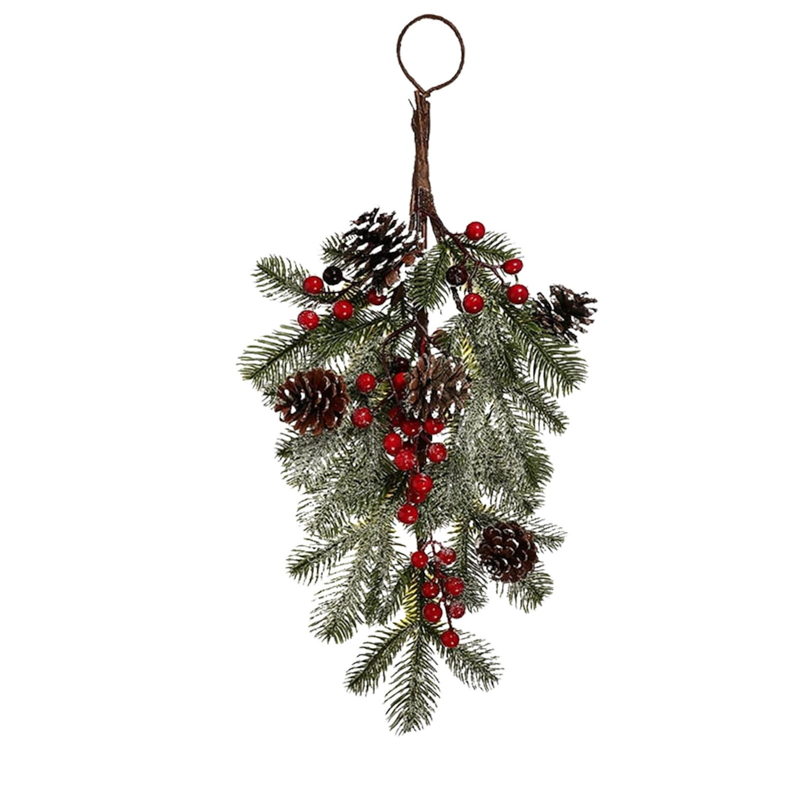 Christmas Upside Down Tree American Wall Hanging Door Restaurant