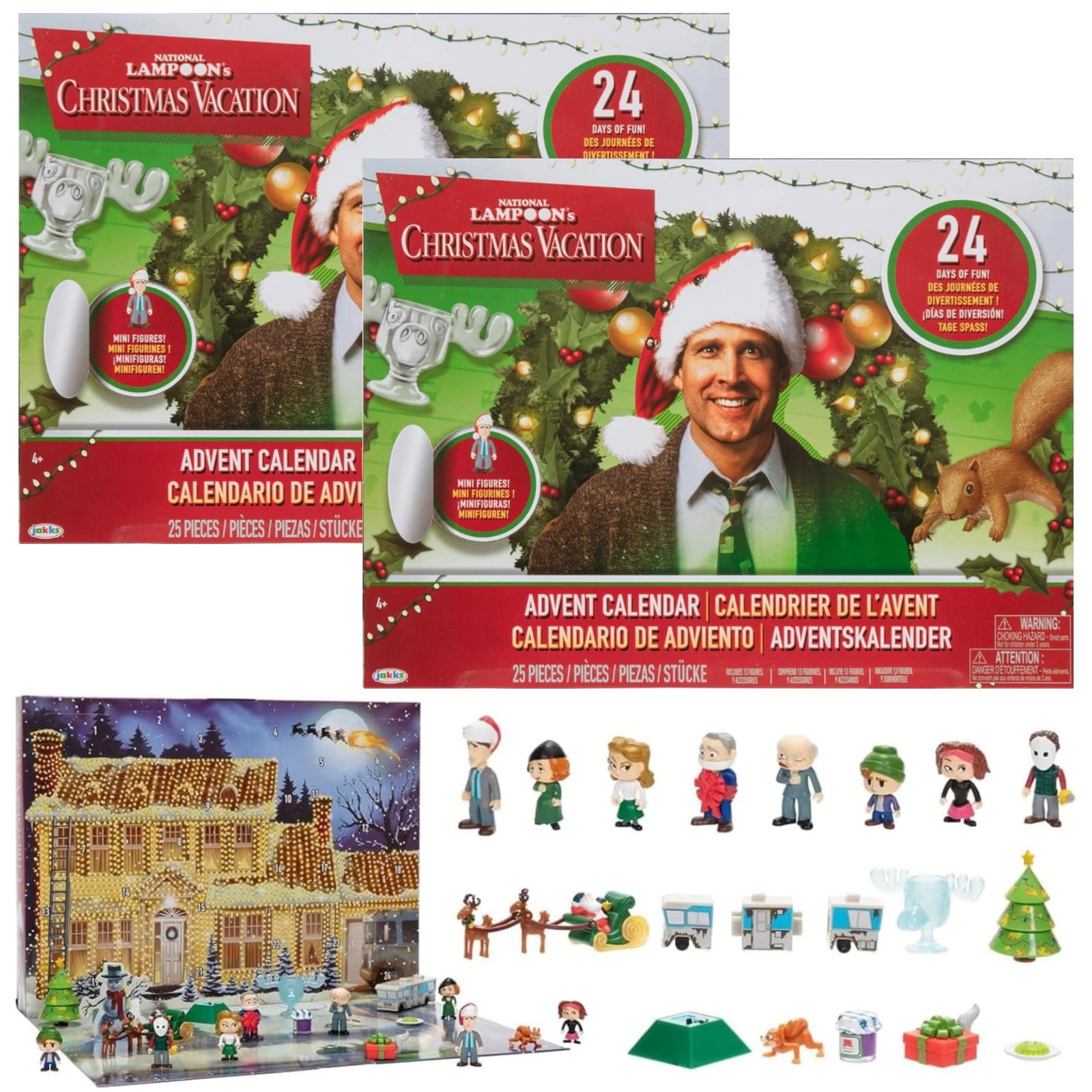 Christmas Vacation Advent Calendar 2024, 24 Day of Christmas Advent