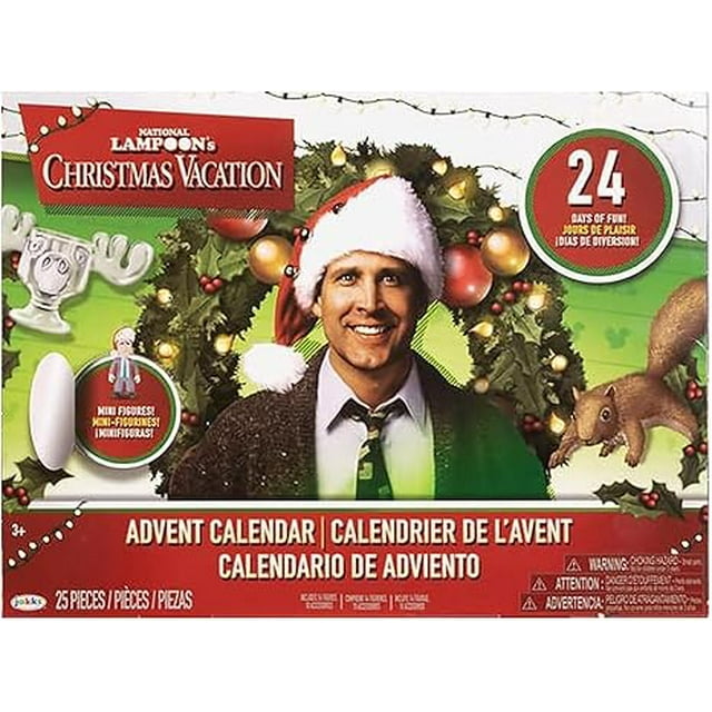 Christmas Vacation Advent Calendar 2024, 24 Day of Christmas Advent