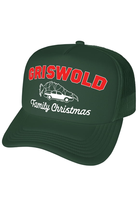 Christmas Vacation Griswold Family Christmas Foam Snapback Trucker Hat - Unisex for Men and Women