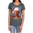 thumbnail image 1 of Christmas Vacation Hallelujah Women's T Shirt, Charcoal, Medium, 1 of 6
