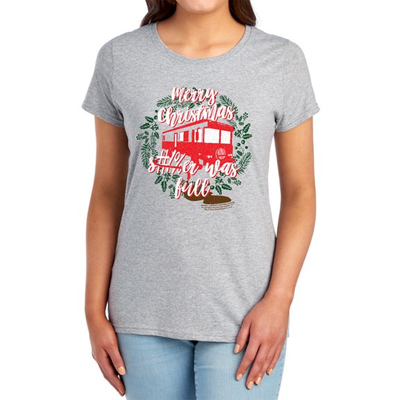 Christmas Vacation It was Full Women's T Shirt, Athletic Heather, Small