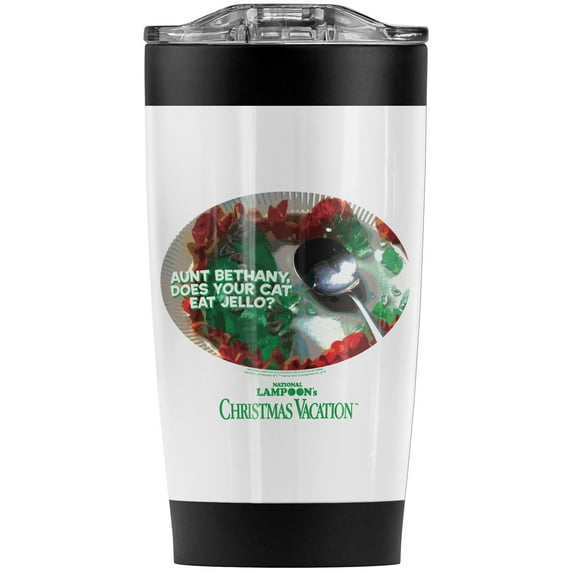 Christmas Vacation/Jello Stainless Steel Tumbler 20 oz Coffee Travel Mug/Cup, Vacuum Insulated & Double Wall with Leakproof Sliding Lid | Great for Hot Drinks and Cold Beverages