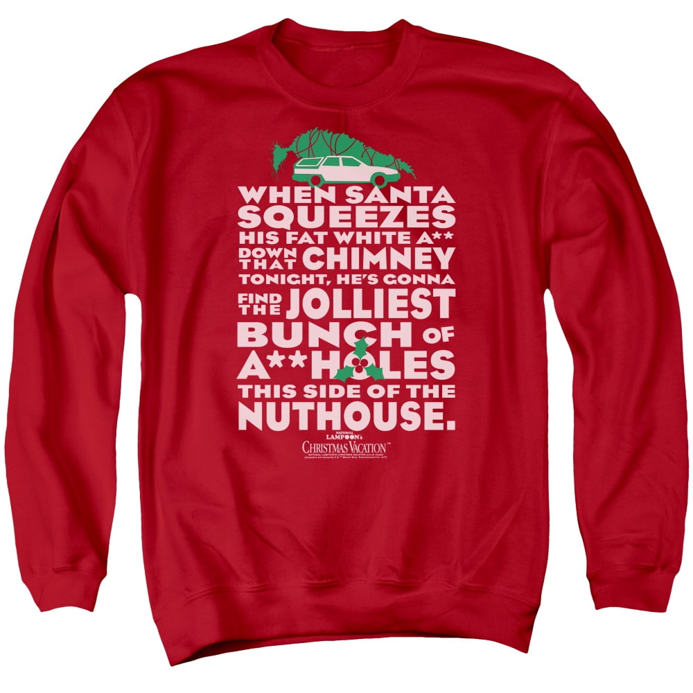 Christmas Vacation - Jolliest Bunch - Crewneck Sweatshirt - Medium ...