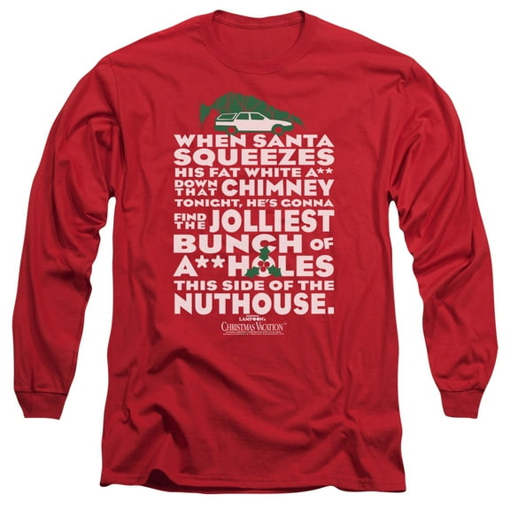 Christmas Vacation - Jolliest Bunch - Long Sleeve Shirt - XX-Large