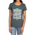 thumbnail image 1 of Christmas Vacation Jolliest Bunch Women's T Shirt, Charcoal, X-Large, 1 of 6