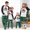 thumbnail image 1 of Christmas Vacation Matching Family Pajamas, White And Green Christmas Pajamas, Two-pieces, Size NB-Men 6XL, 1 of 7