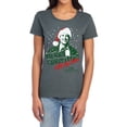 thumbnail image 1 of Christmas Vacation Merry Christmas Women's T Shirt, Charcoal, Small, 1 of 6