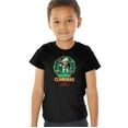 thumbnail image 1 of Christmas Vacation Neon Clark Kids T Shirt (3) for Youth Toddler Boys and Girls, Black, 1 of 5