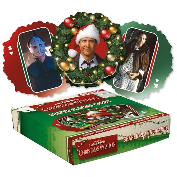 Christmas Vacation Shaped Playing Cards