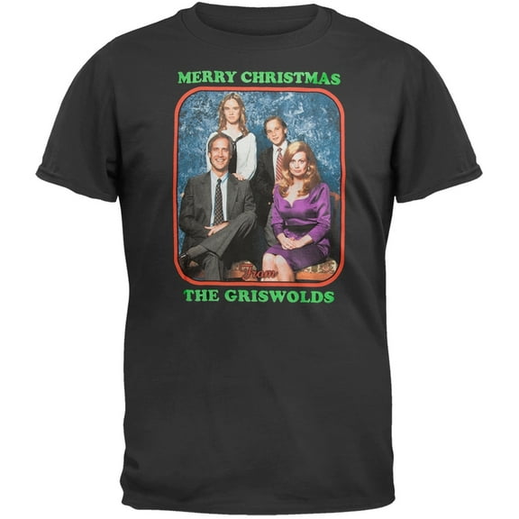 Christmas Vacation - The Griswolds T-Shirt - Large