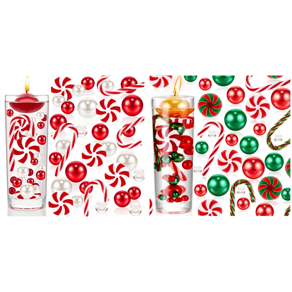 Christmas Vase Filler Beads Floating Water Gel Beads for Vase Filler