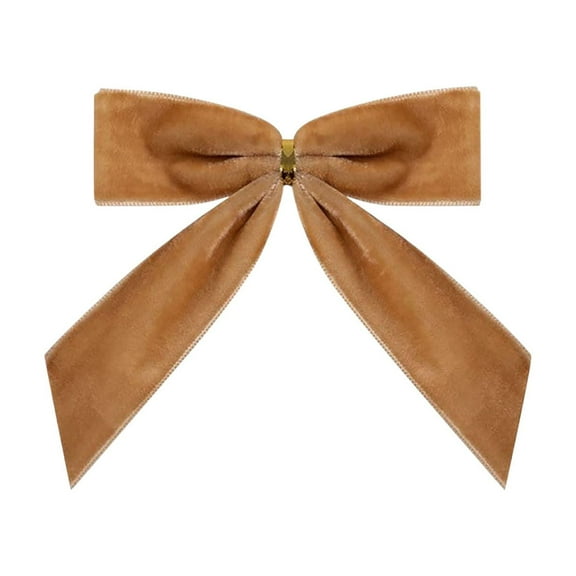 Christmas Velvet Bows, Burgundy Velvet Bows, 24pcs Small Velvet Christmas Bows for Tree Wreath Gift Wrap Crafts, Soft Durable Fabric with Metal Clip for Holiday Party Decoration