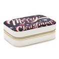 thumbnail image 1 of Christmas Velvet Portable Decorative Box with Removable Compartment - Jewelry Stand, Necklace Organizer, and Gift, 1 of 7