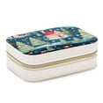 thumbnail image 1 of Christmas Velvet Portable Earring Holder with Removable Compartment: Display Case, Jewelry Box, Decorative Box - Gift!, 1 of 7