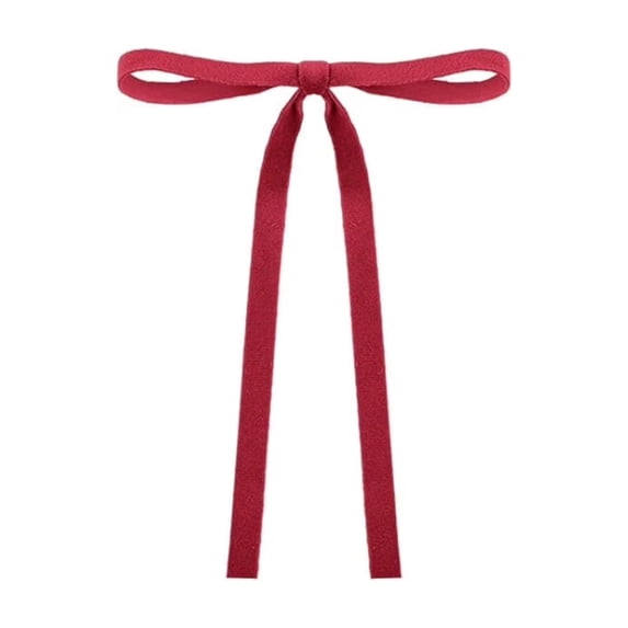 Christmas Velvet Ribbon Bows Decoration,Red Christmas Ornaments, Ribbon Decor for Xmas Tree, Tree Topper Wreath Bows for Home Decor Indoor Outdoor Decoration