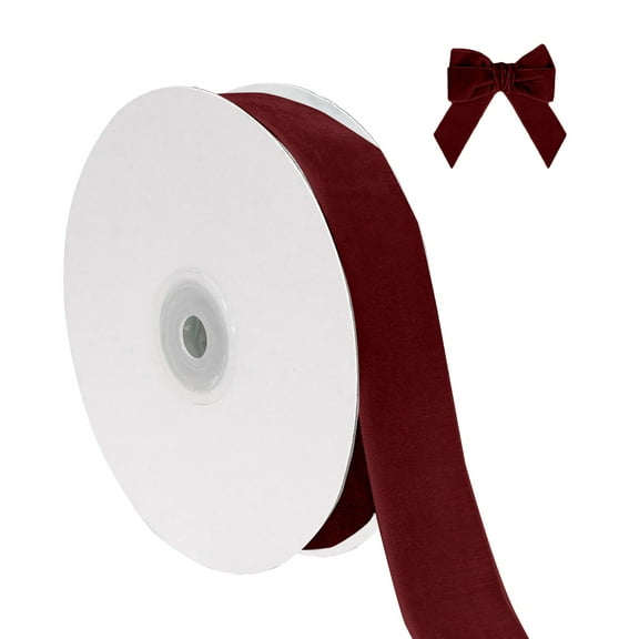 Event & Party Christmas Velvet Ribbon for Wrapping Tree Ornaments 1 Inch Wide 10 Yards Ideal for Wedding Invitations and Holiday