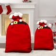 thumbnail image 1 of Christmas Velvet Santa Bags 20 X 30 Inch Large Santa Gift Sack With Drawstring Christmas Gift Presents Bags For Xmas Present Toy, 1 of 7