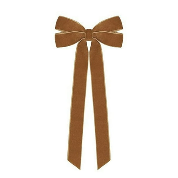 Christmas Velvet Wreath Bow, Velvet Ribbon Bow, Velvet Ornaments for Christmas Tree, Vintage Velvet Ribbon Bows for Garland Wreath Gift Wrapping Candy Bags Party DIY Decorations