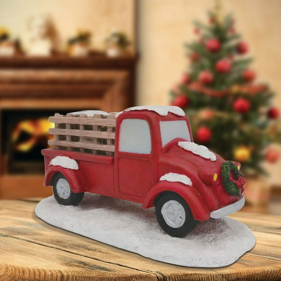 Christmas Village - Holiday Red Truck