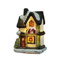 thumbnail image 1 of Christmas Village House Christmas Decoration, 3.15Inch LED Lighted Christmas Village Houses Christmas Winter Snow Village Collectible Buildings Decorative Tabletop Decoration Xmas Holiday Home Decor, 1 of 5