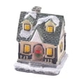 thumbnail image 1 of Christmas Village House Set LED Light-Up Interior Home Display Tabletop Indoor Holiday Party Family Friends Winter Festival Seasonal Decoration C324, 1 of 6