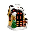 thumbnail image 1 of Christmas Village Houses Decorations, Ceramic Xmas Cabin, Farmhouse Winter Village Collectible Buildings Figurines for Holiday Xmas Decor, 1 of 7